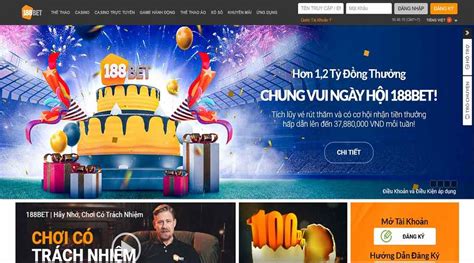 188Bet - Trang web cá cược hàng đầu tại Việt Nam